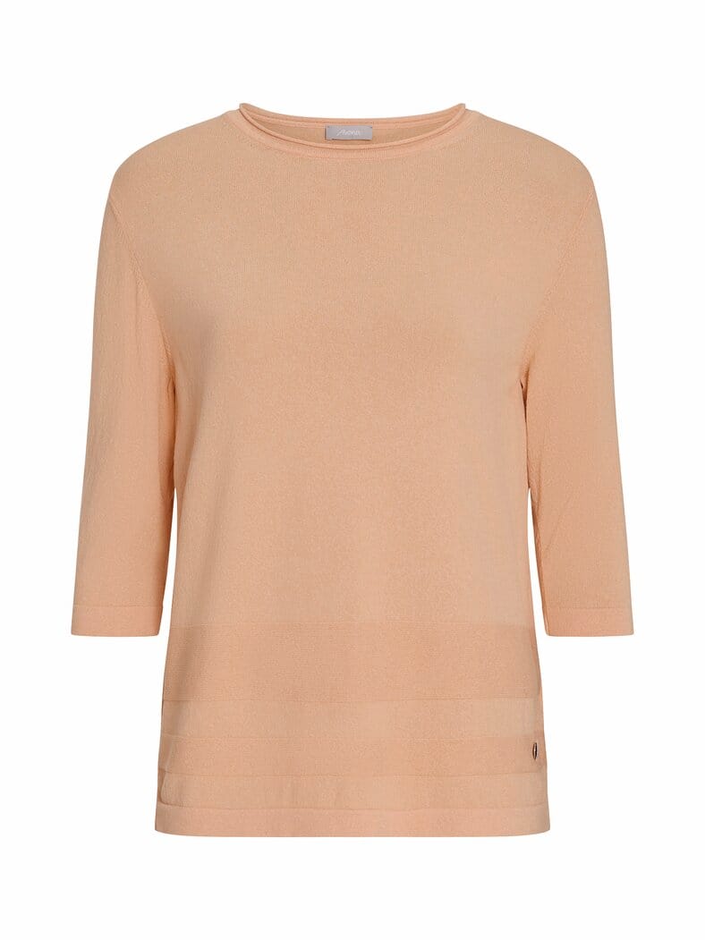 Viskose Pullover kühlend Pfirsich