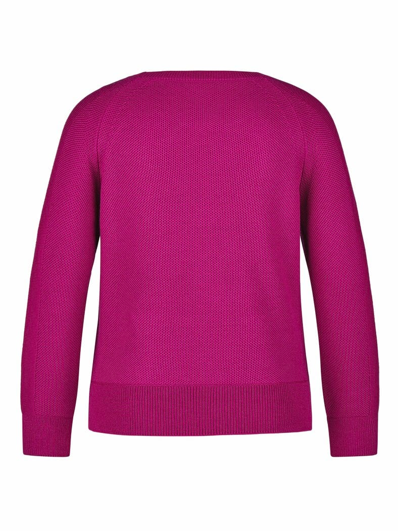 Rabe Strickpullover Wildbeere Beere