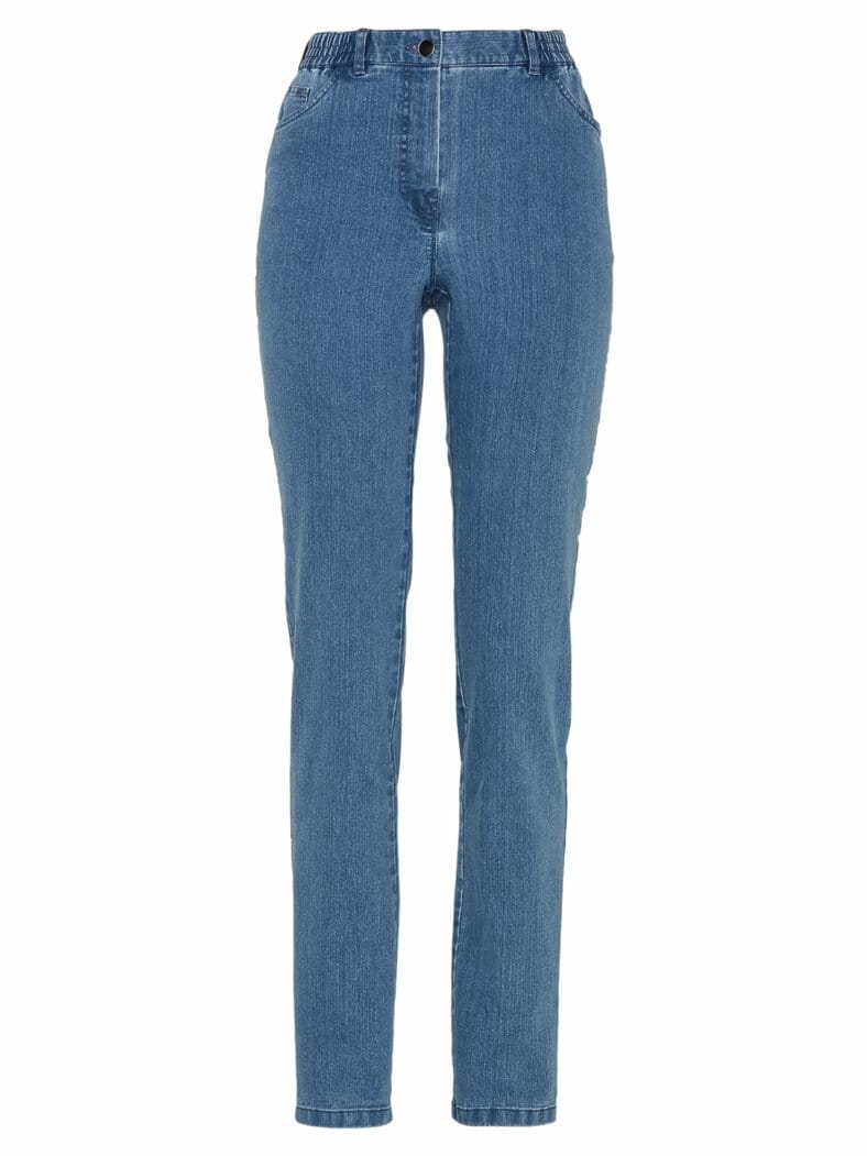 Komfortbund-Bequemjeans Light Blue