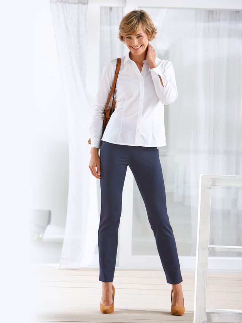 City-Komfort-Schlupfhose Marine