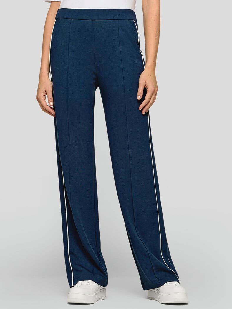 Rabe Jersey-Stretch-Hose Maritim Marine