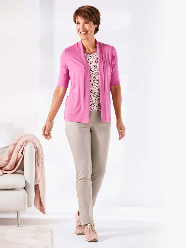 Lyocell-Stretchhose Supersoft Beige