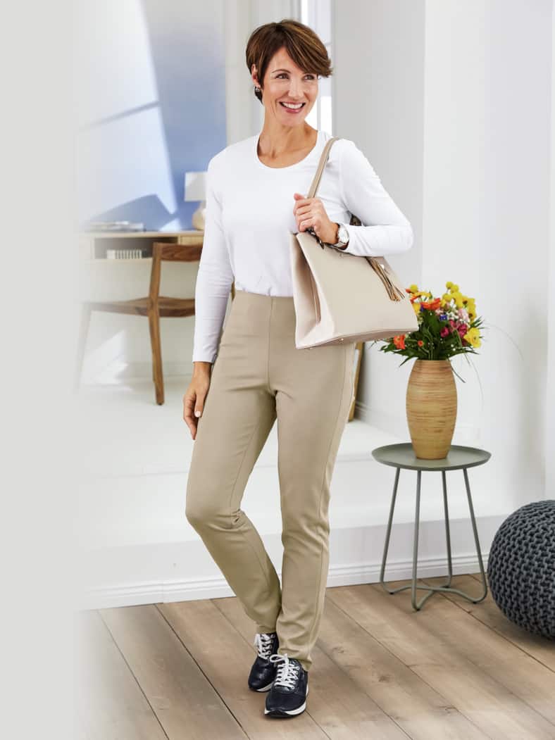 City-Komfort-Schlupfhose Sand