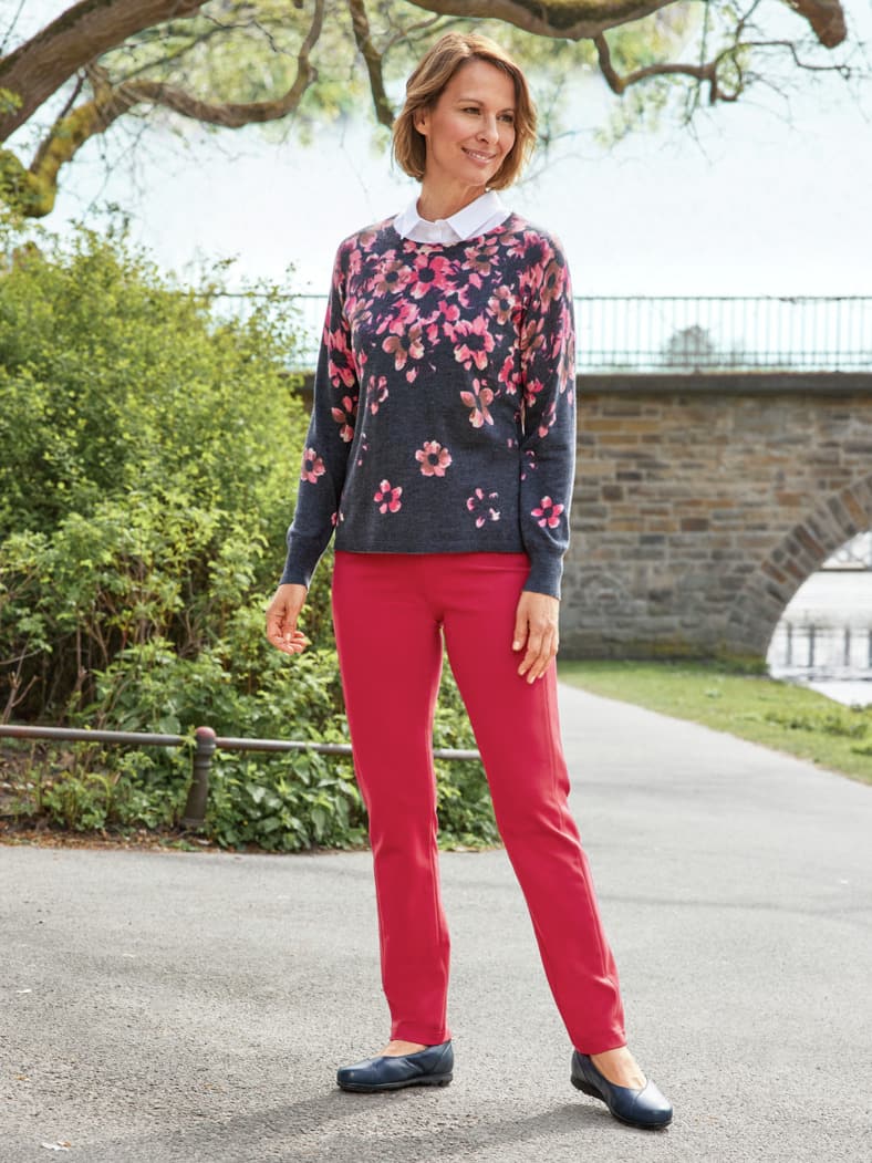 City-Komfort-Schlupfhose Koralle