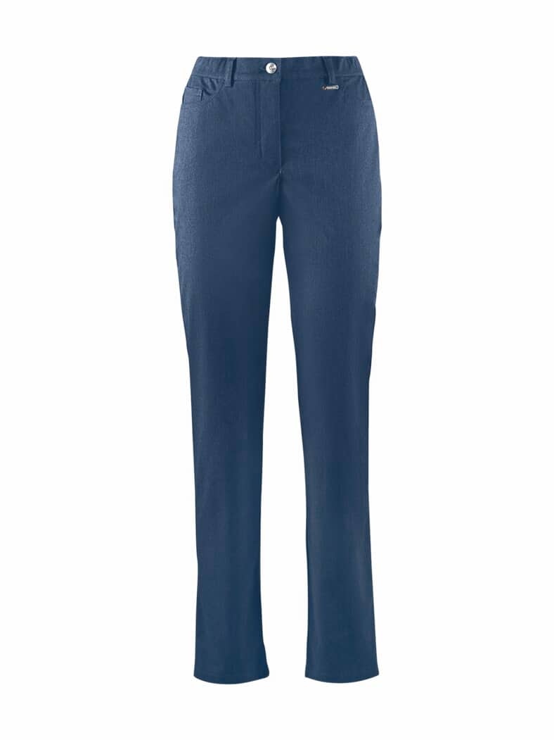 5-Pocket-Jeans Pfirsichweich Dunkelblau