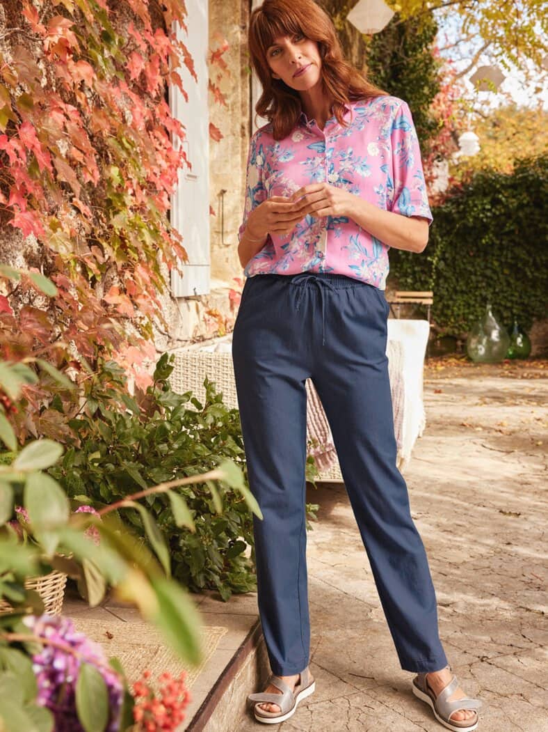 Baumwollhose Extraleicht Dark Blue