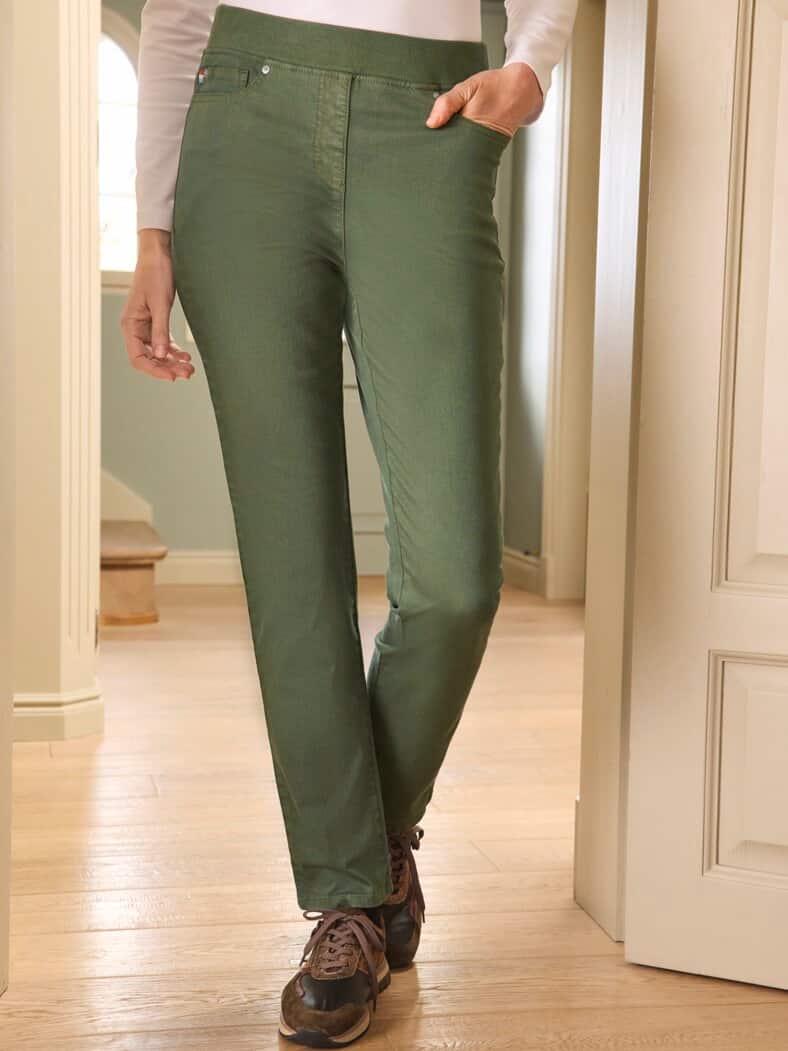 Bequembundhose Powerstretch Dunkelgrün