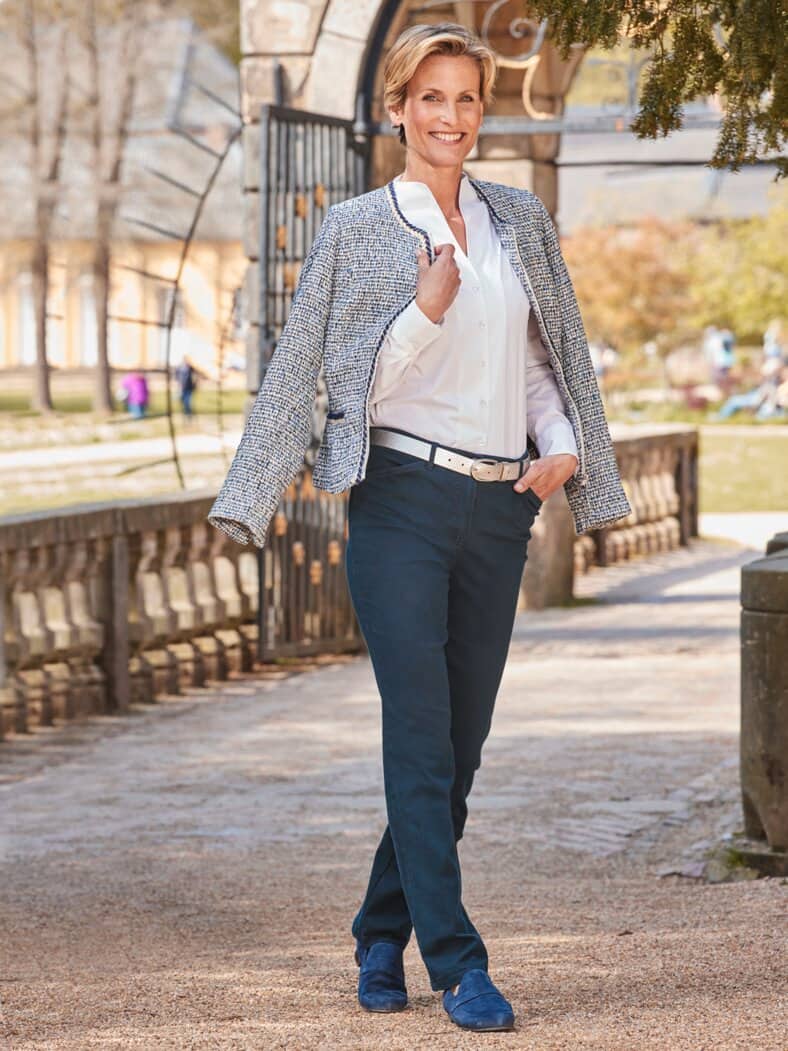 Bequembundhose Thermowärme Marine