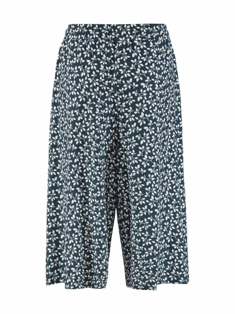 Jersey-Hosenrock Schlupfbund Marine gemustert