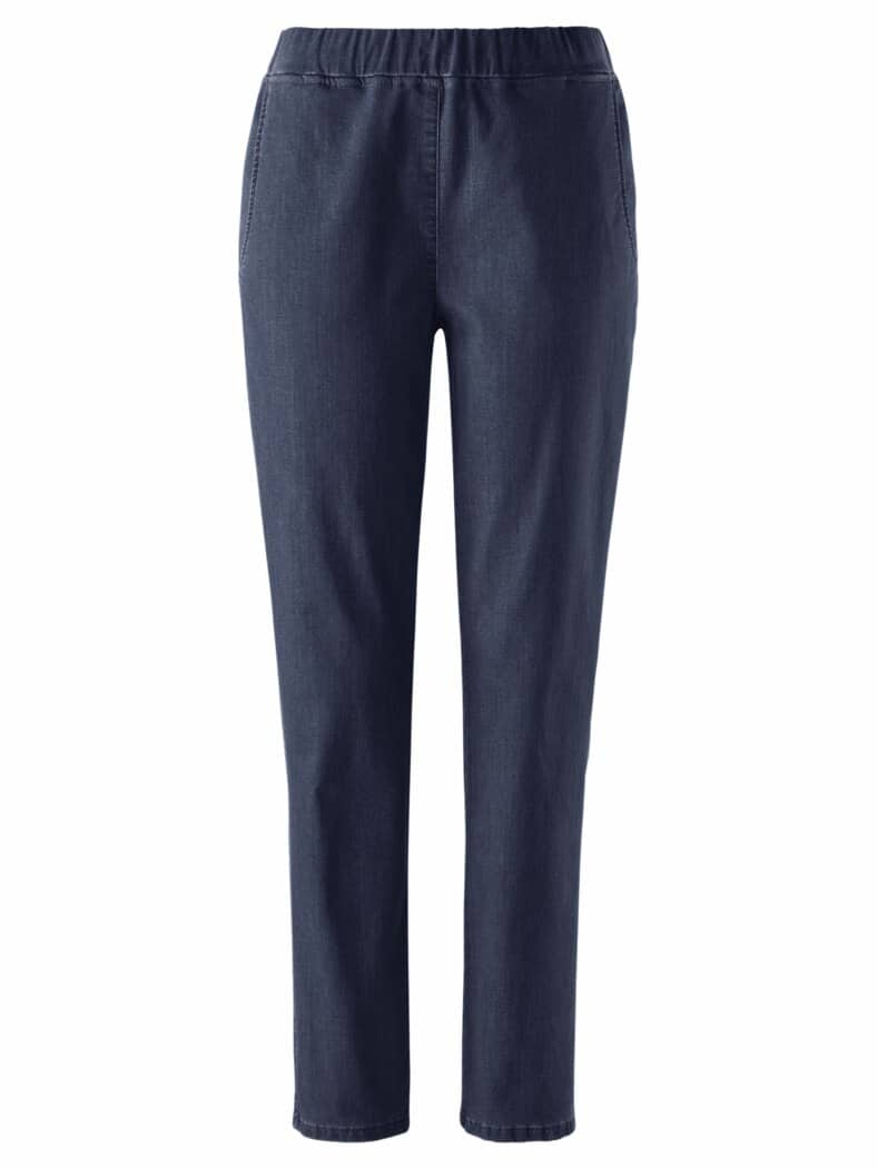 Thermo-Stretch-Jeans Dark Blue Denim