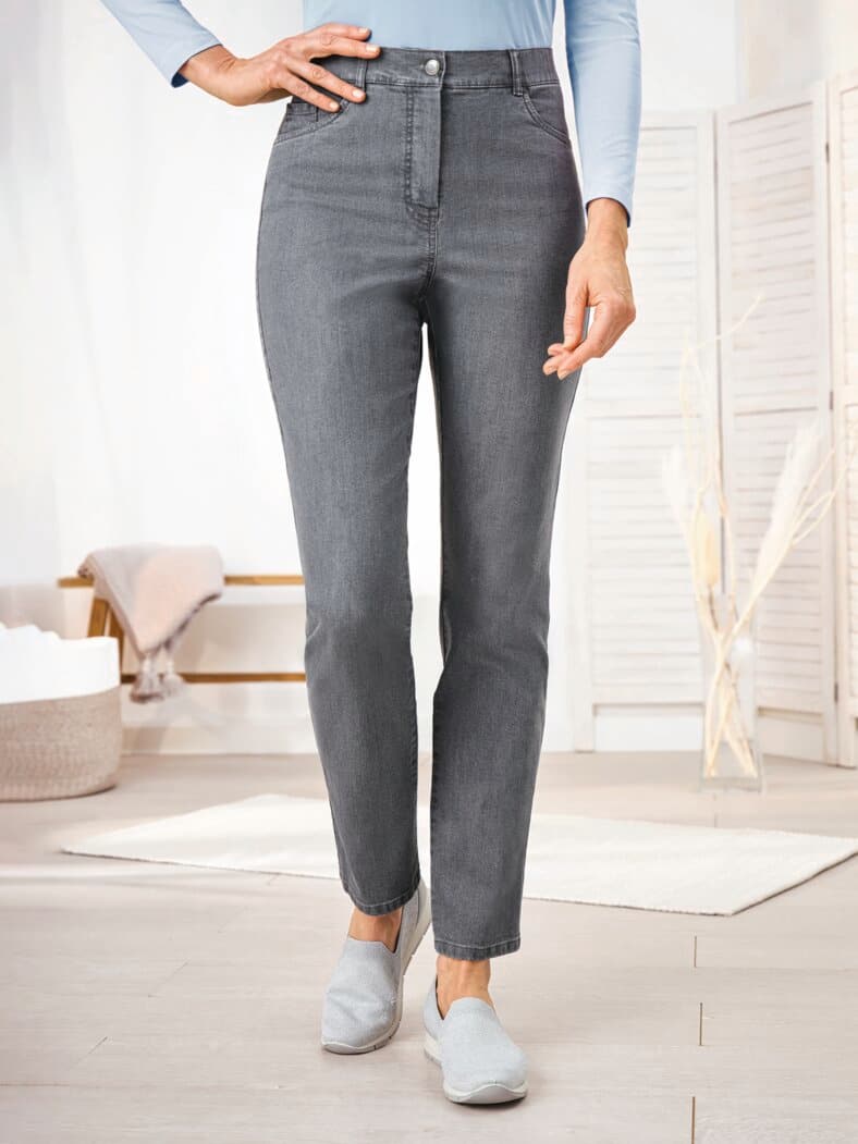 5-Pocket-Jeans Grey Denim