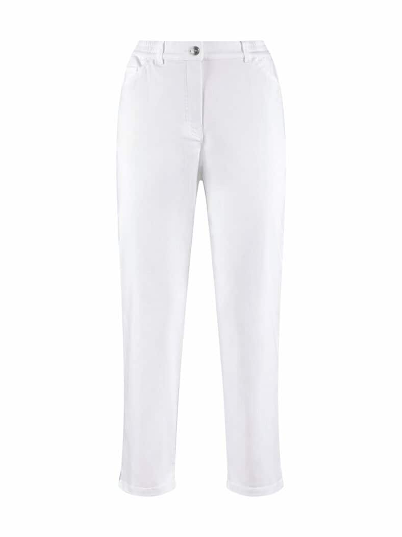 7/8 Bequembundjeans Soft-Denim Weiß