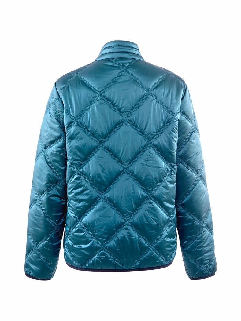 Rabe Steppjacke mit Stehkragen Petrol