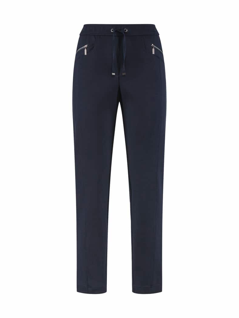 Jersey-Hose Struktur-Optik Marine