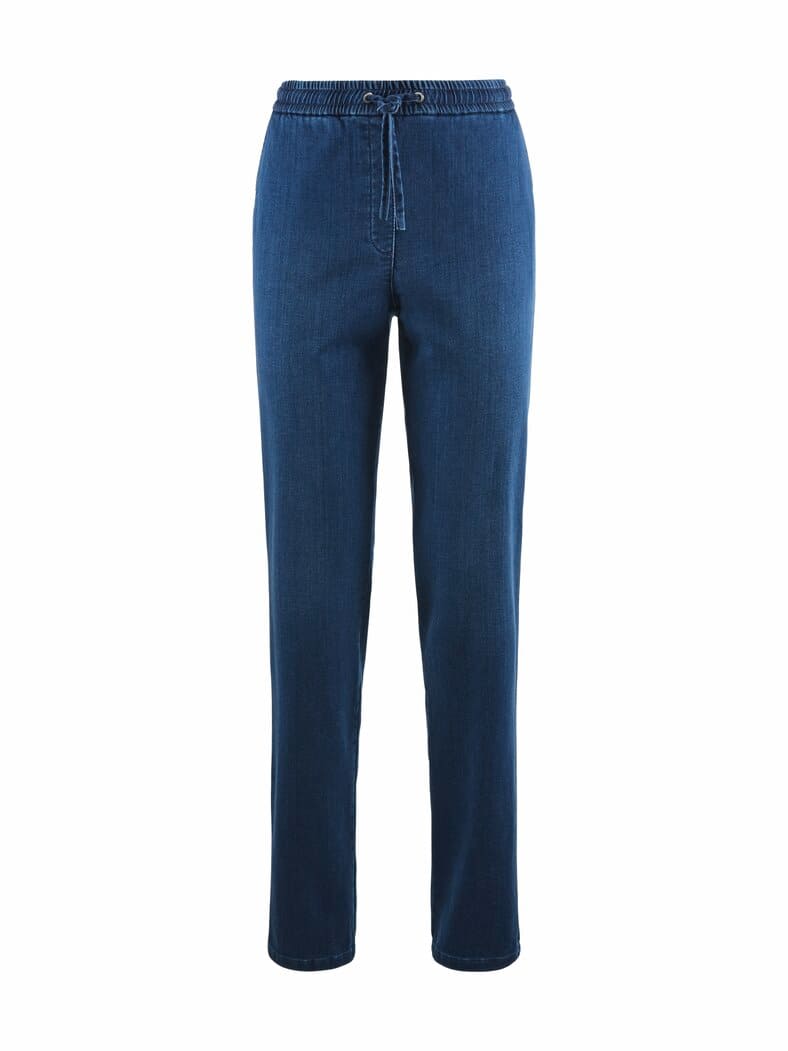 Easy-Fit Wohlfühl-Baumwolljeans Blue Denim
