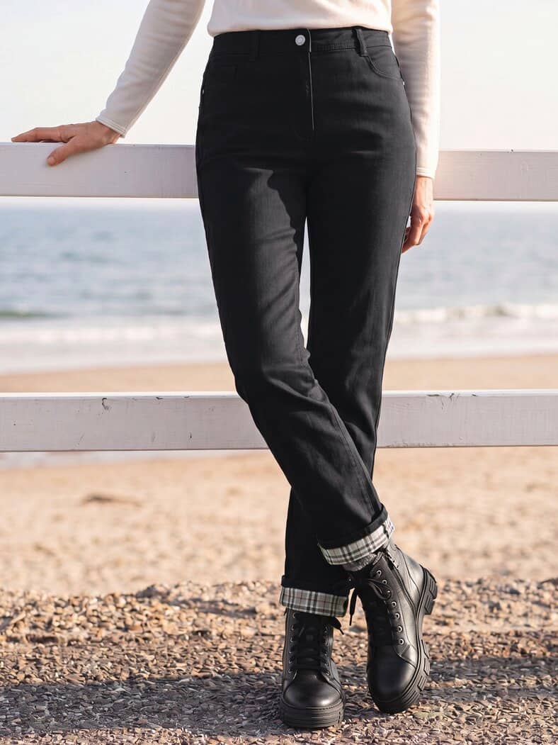 Zauberbund Thermojeans Black