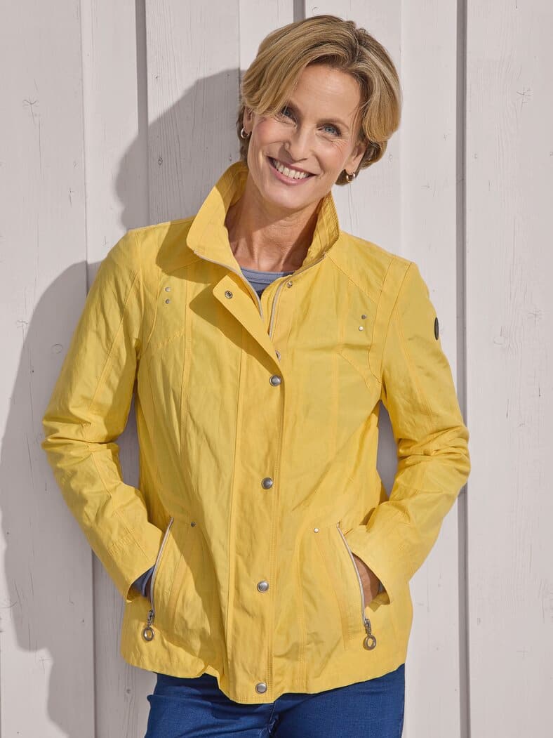 Komfort-Urlaubsjacke Sonnengelb