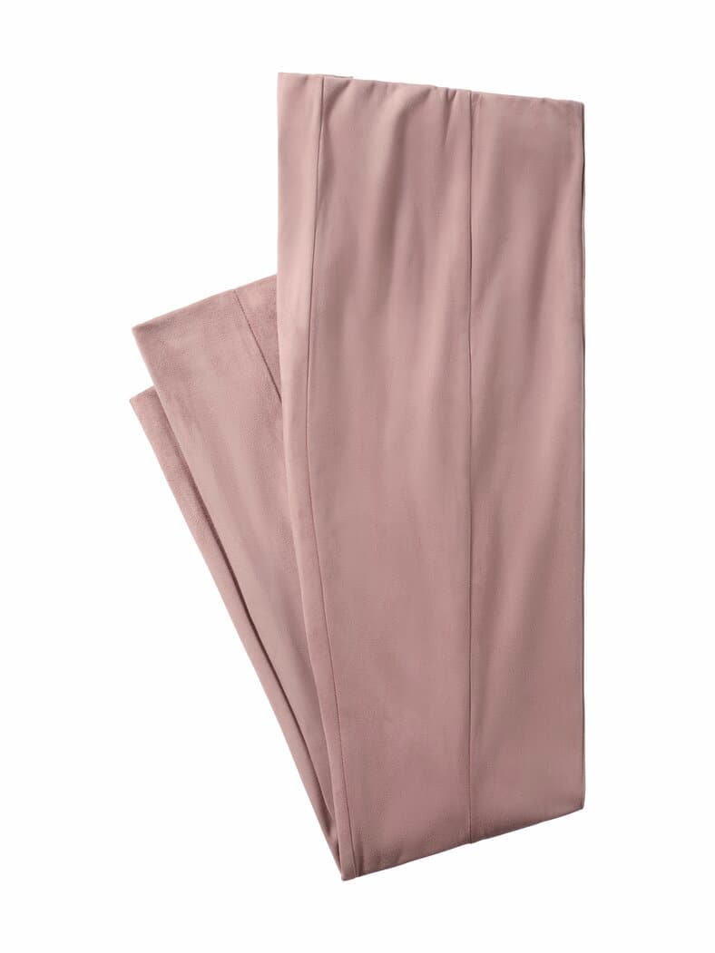 Schlupfhose Wildlederoptik Rosenholz