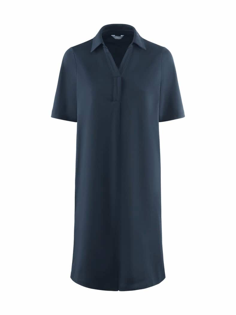 Polokleid Baumwolle Marine