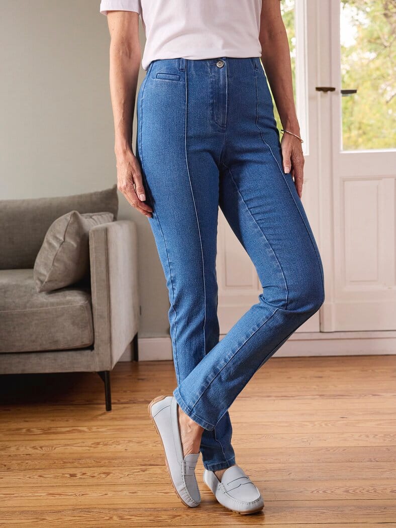 Jeans mit Biese LightBlue Denim