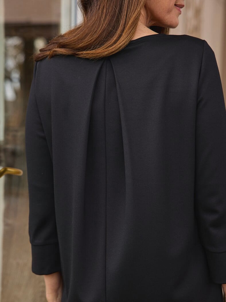 Kleid Punto Di Roma Schwarz