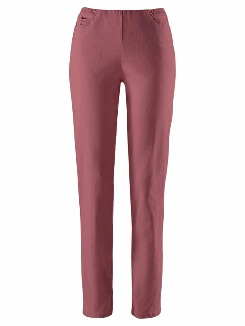 Bügelfreihose Satinstretch Mauve