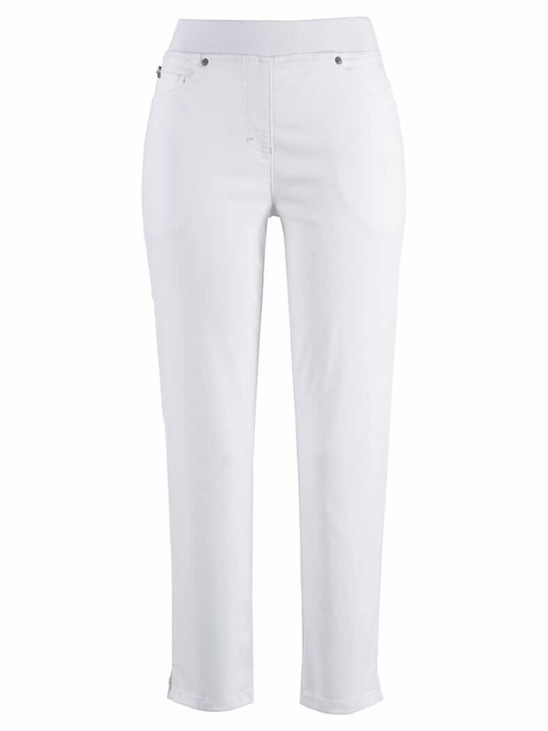 7/8 Bequembundhose Powerstretch Weiß