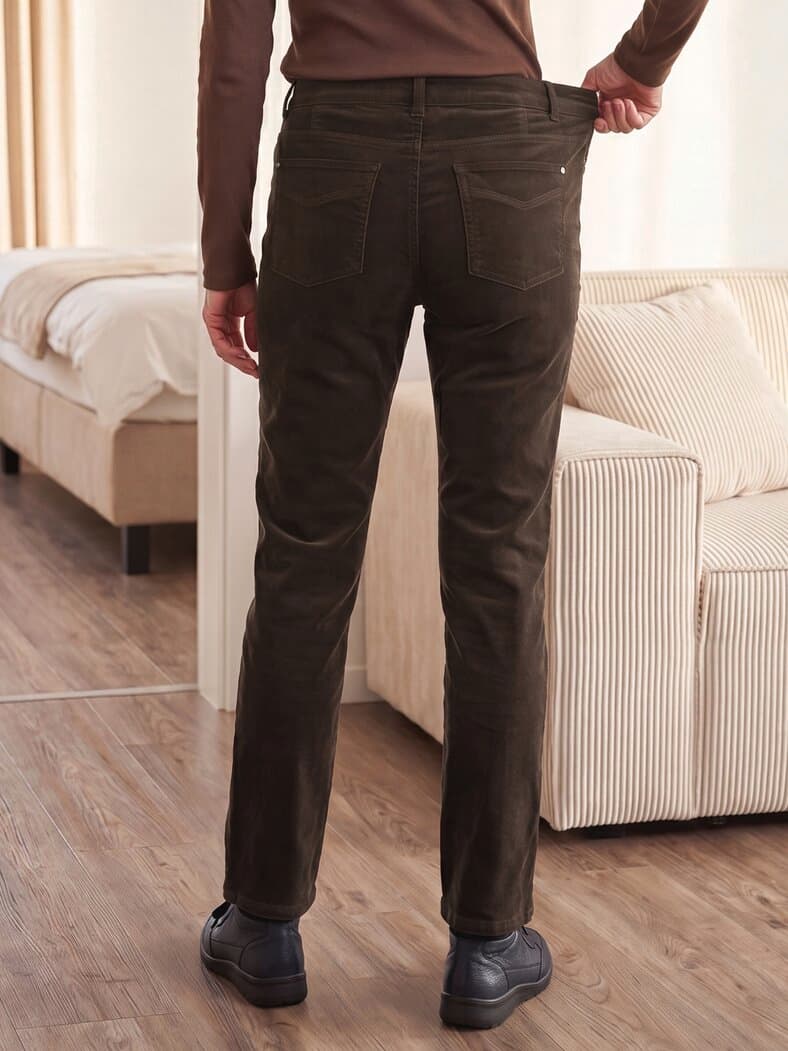 Zauberbund Cordhose Kaffeebraun