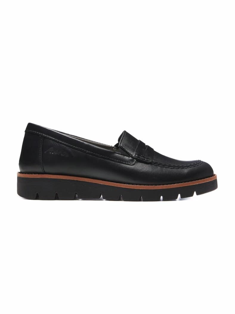 Bequem-Loafer City Schwarz