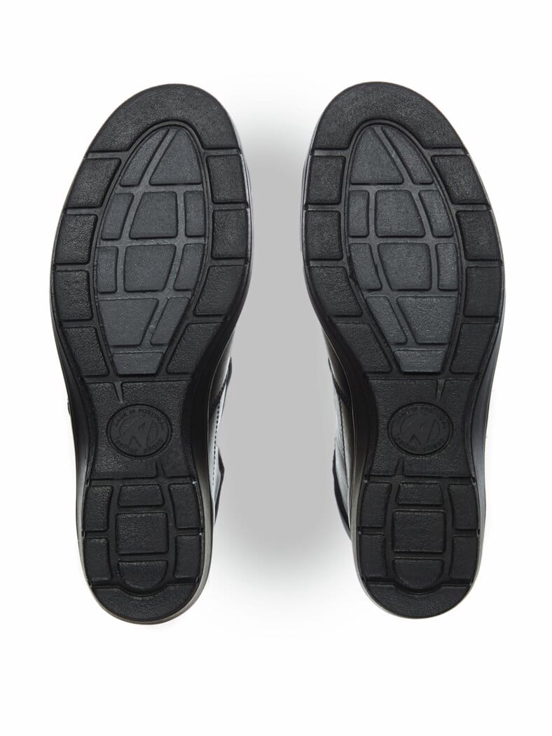 City-Stiefelette Duo-Zip Schwarz