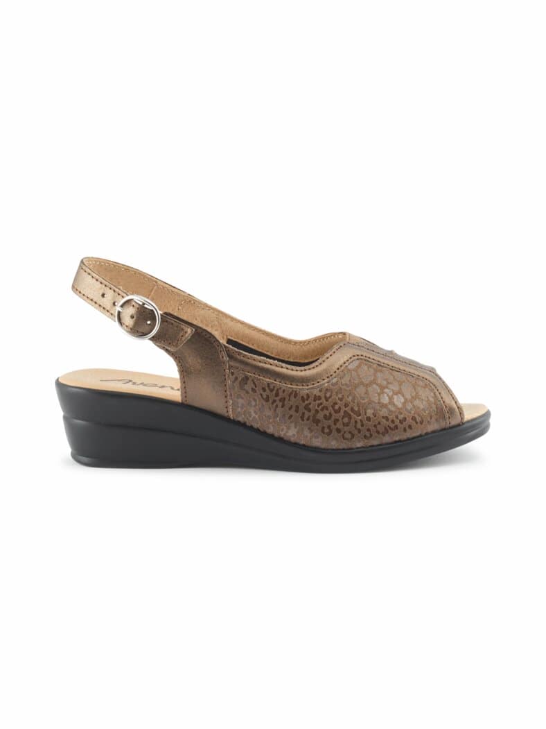 Hallux-Superstretch Sandale Bronze