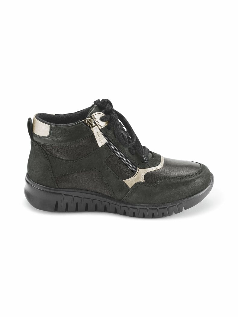 Hallux-Komfort  Bootie Federleicht Schwarz