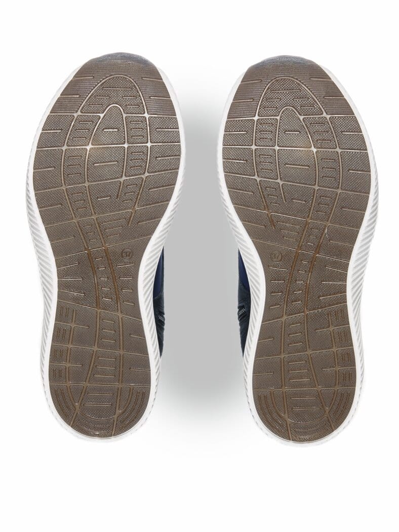 Hallux-Sneaker-Bootie Extraweit Dunkelblau