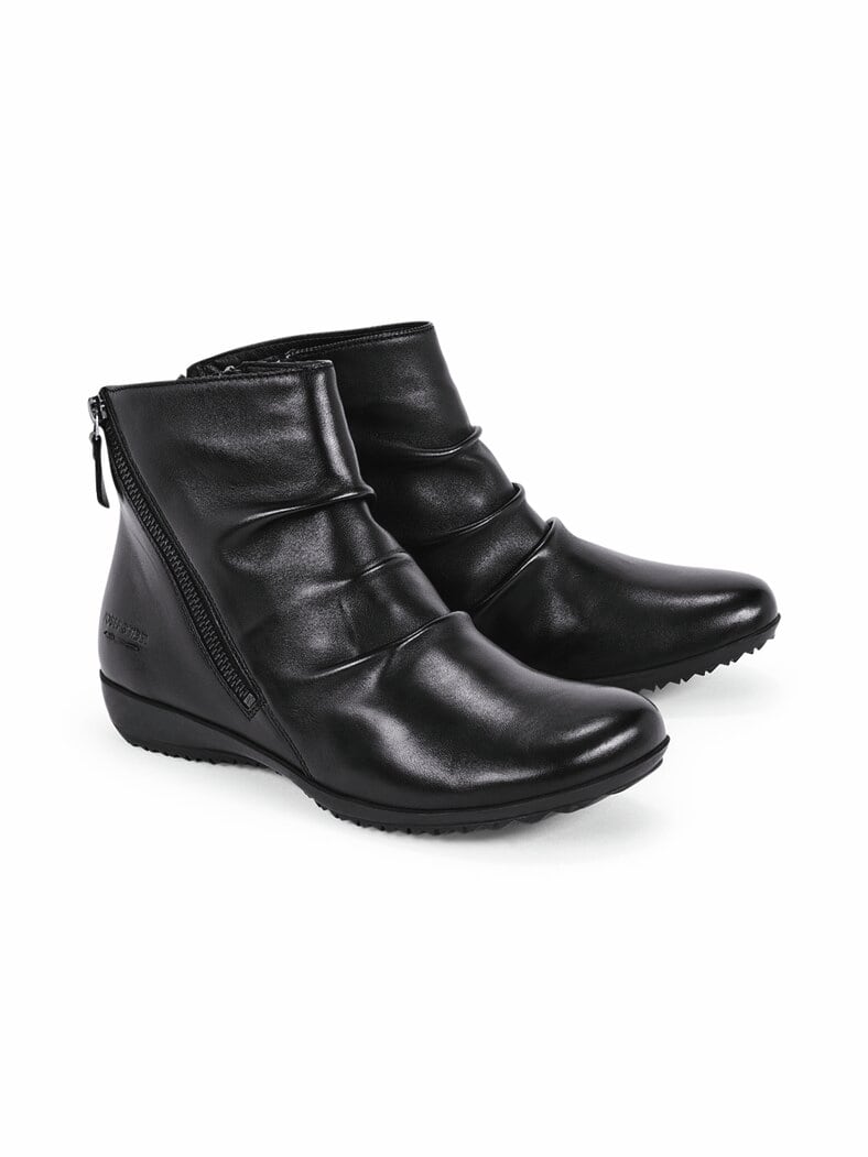 J.S.-Stiefelette Doppel RV Schwarz