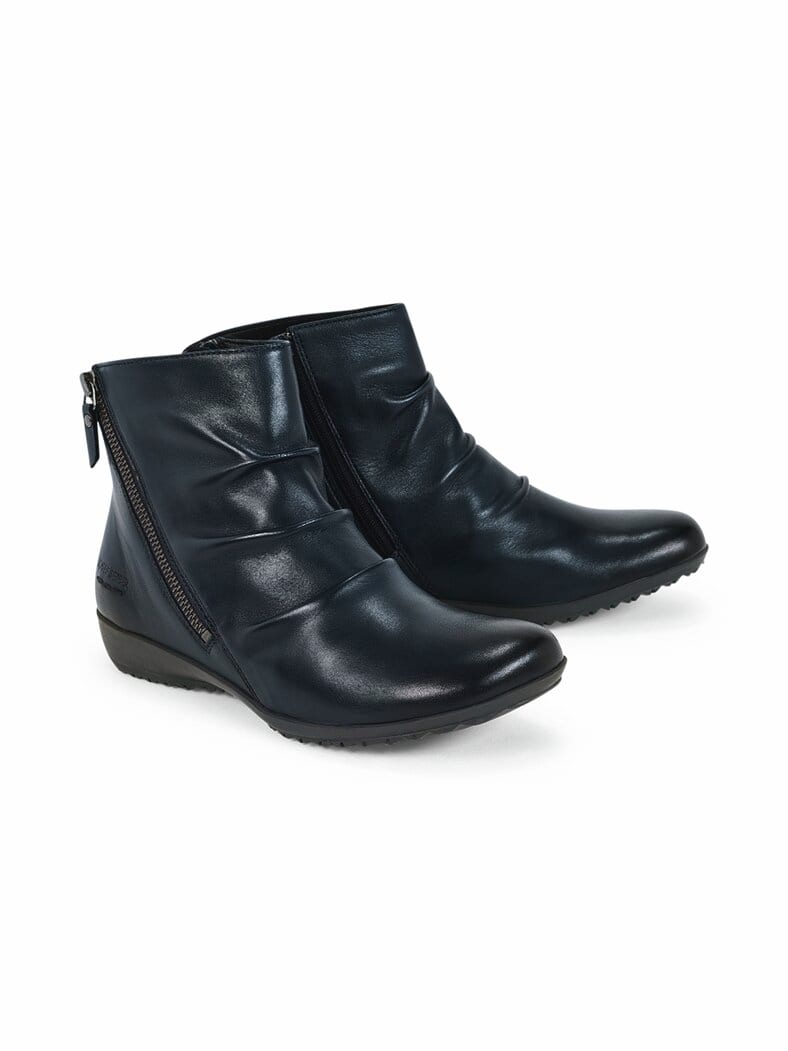 J.Seibel-Stiefelette Doppel RV Blau