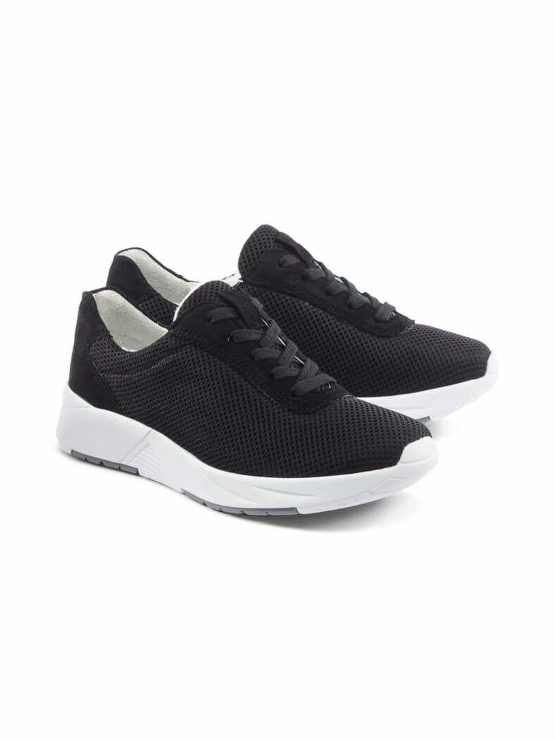 Semler-Mesh Sneaker Schwarz