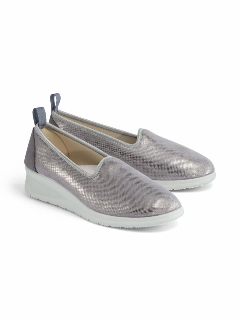 Hallux-Slipper Superstretch Silber-Grau