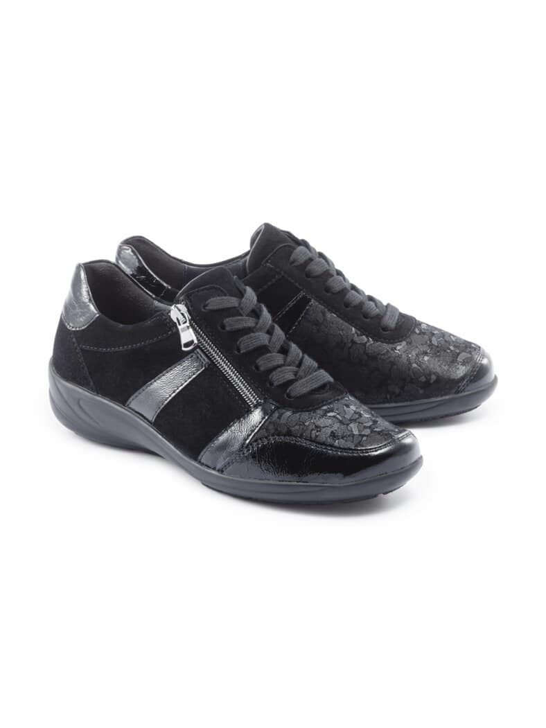 Hallux-Schnürer Extra-Weite Schwarz