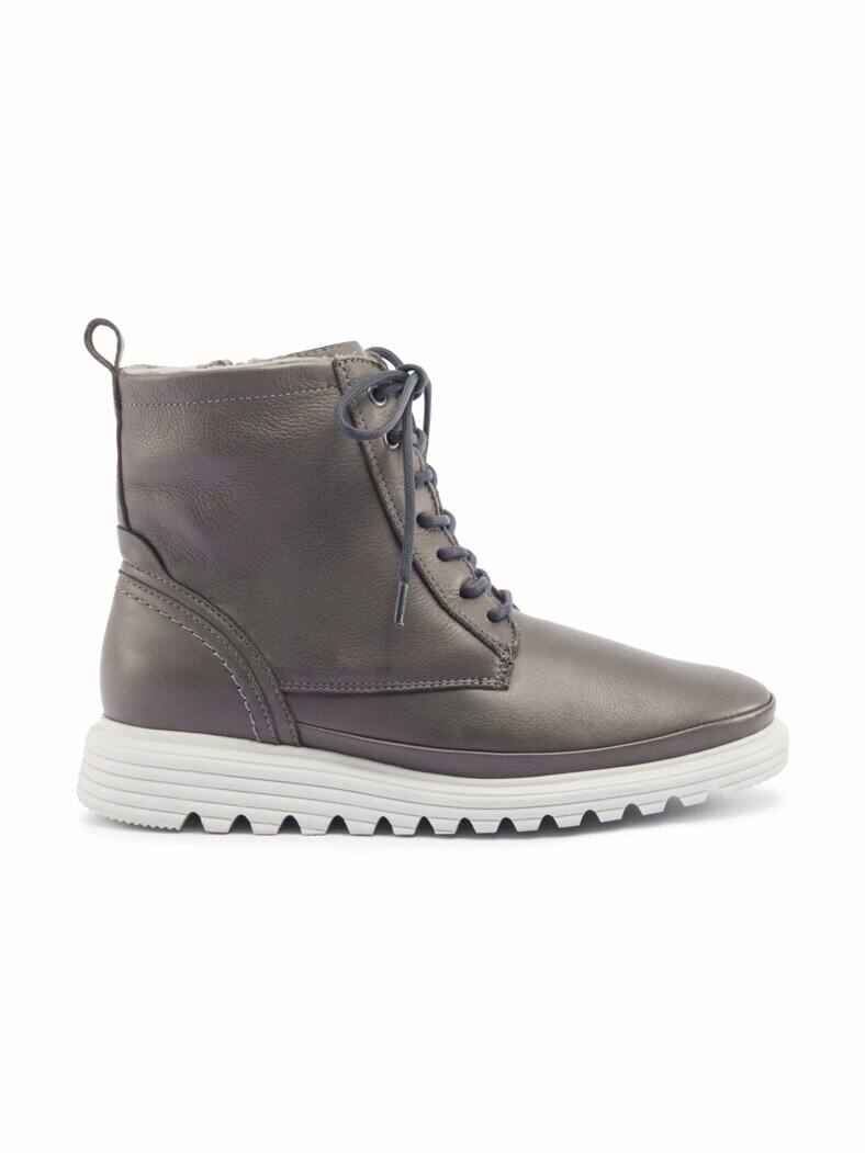 Hallux-Schnürbootie Comfort Grau