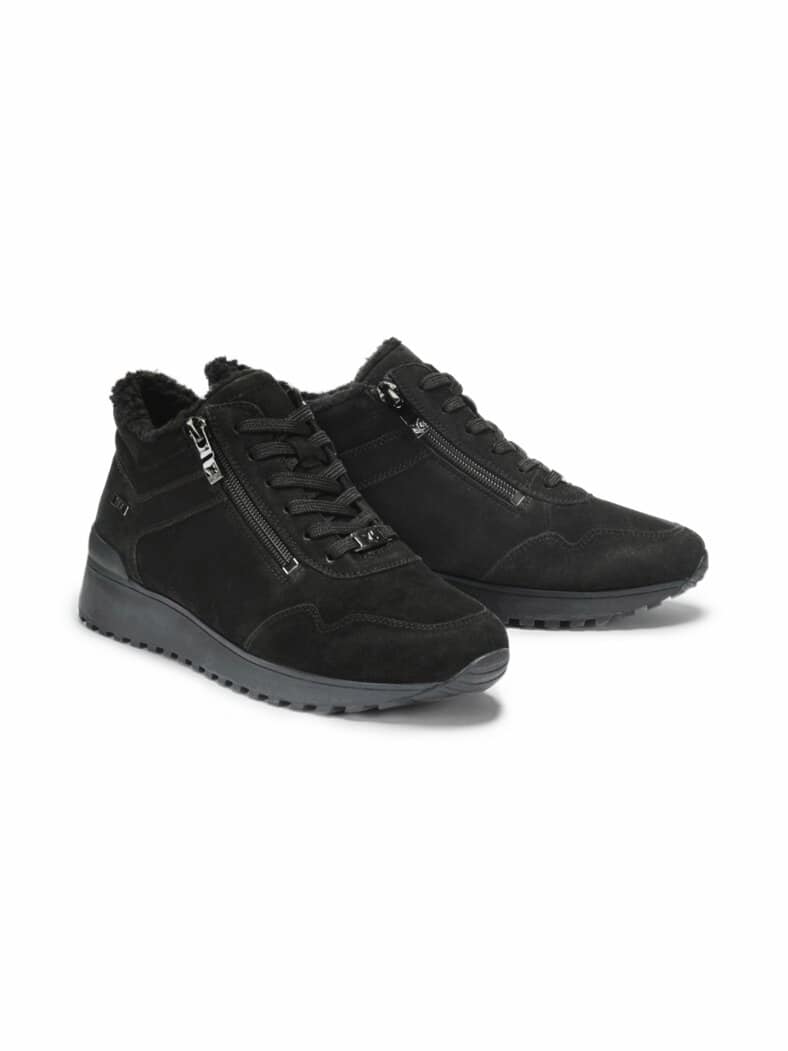 Aquastop-Schnürer Kuschelweich Schwarz