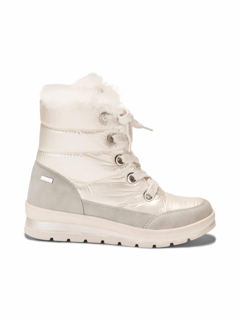 Aquastop-Stiefelette Teddyfutter Beige