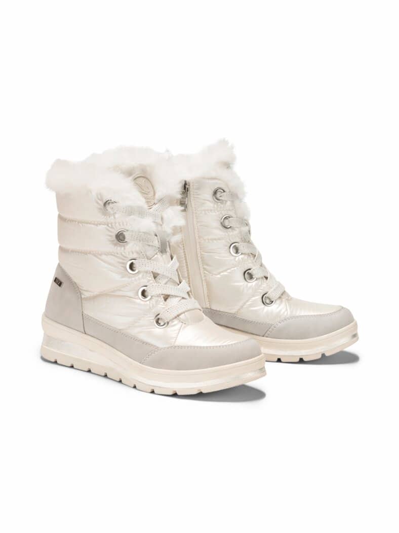 Aquastop-Stiefelette Teddyfutter Beige