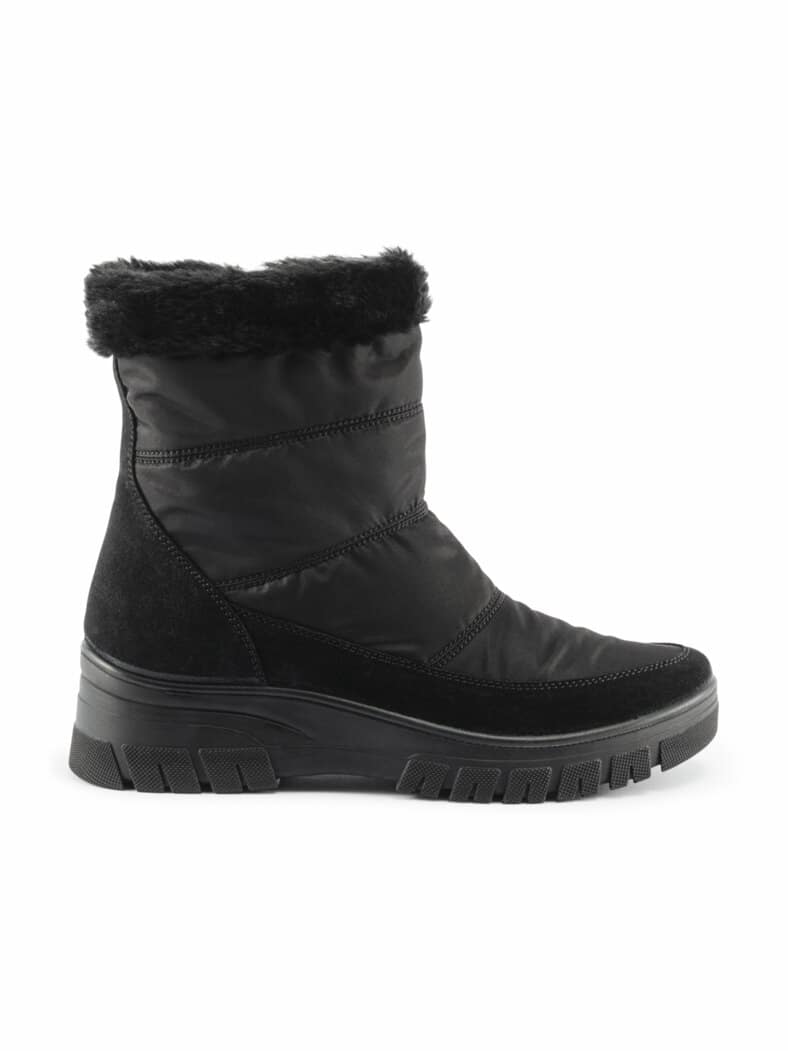 Aquastop-Stiefel Wetterfest Schwarz