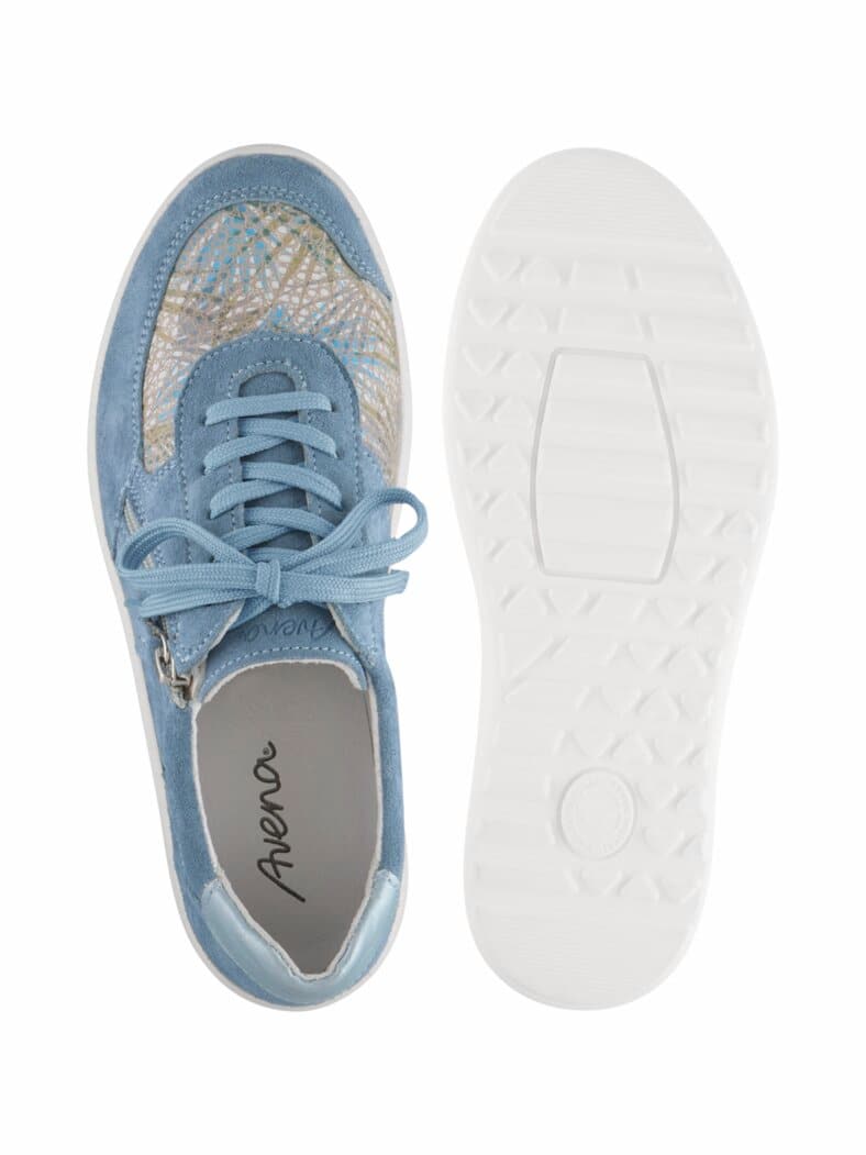 Hallux-Schnürer Extraweit Hellblau