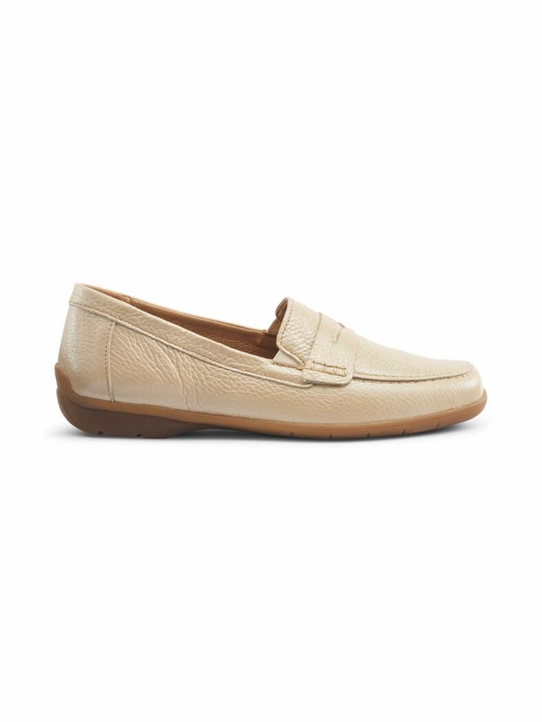 Hirschleder-Slipper-Supersoft Beige