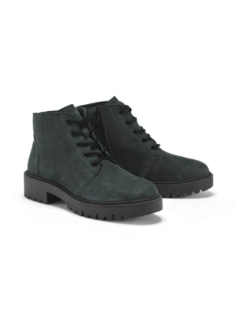 Hallux-Stiefelette Trittsicher Dunkelgrau