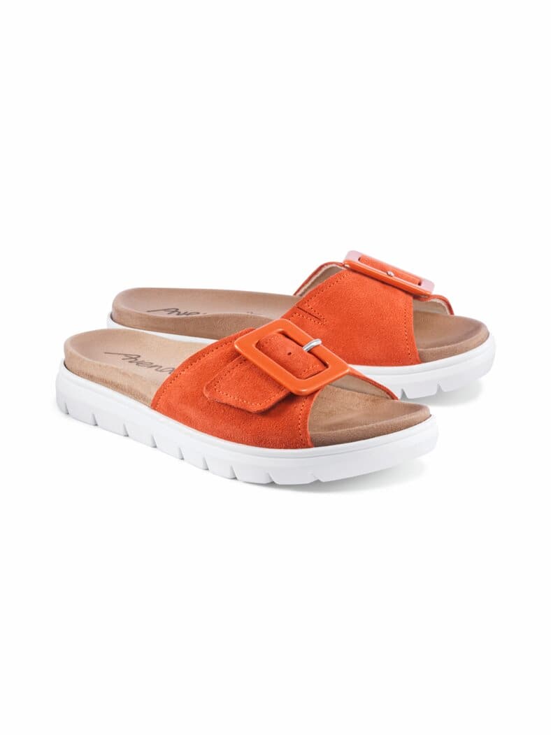 Hallux-Pantolette Supersoft Orange