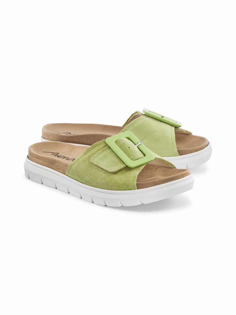 Hallux-Pantolette Supersoft Hellgrün