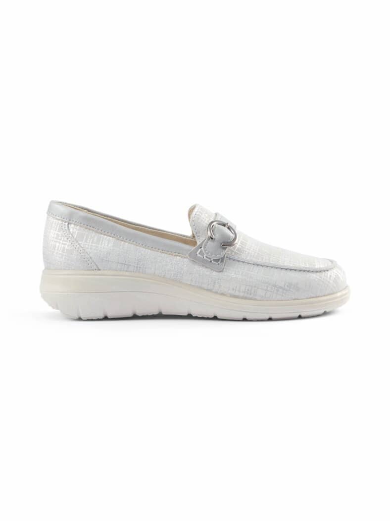 Bequem-Slipper Antishock Silber