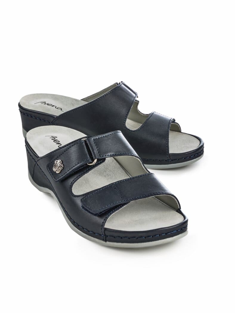 Klett-Pantolette-Memory Dunkelblau